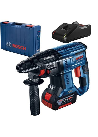 Акумуляторний перфоратор GBH 180-LI Professional (SDS+, 18 В, 4Ач) + кейс АКБ та зарядний присторій (25299) Bosch (327092469)