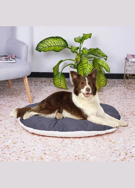 Подушка RELAX 89/10F C.BROWN-BEIGE, хлопок+искусственный мех Ferplast (335587665)