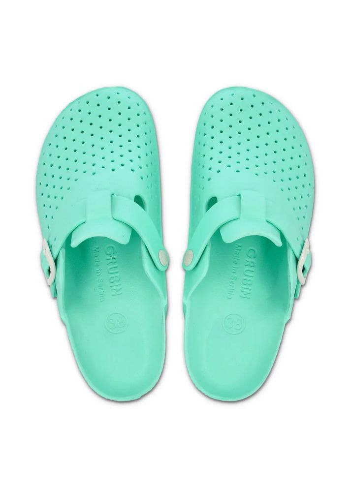 Мятные женские сабо "soci" eva 3003700,, (сербия) ( ) Grubin