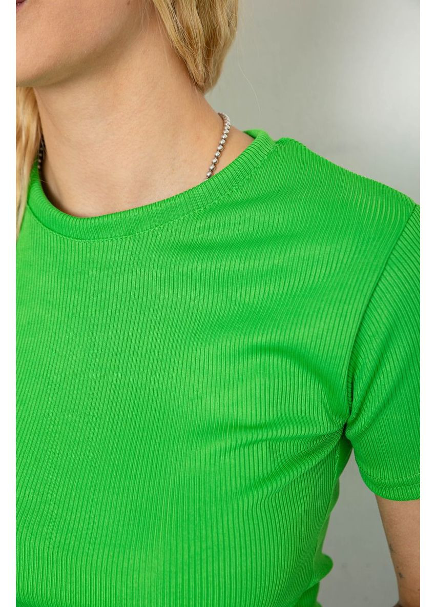 Футболка женская в рубчик,, 238R123-2 Annabelle - (369972829)