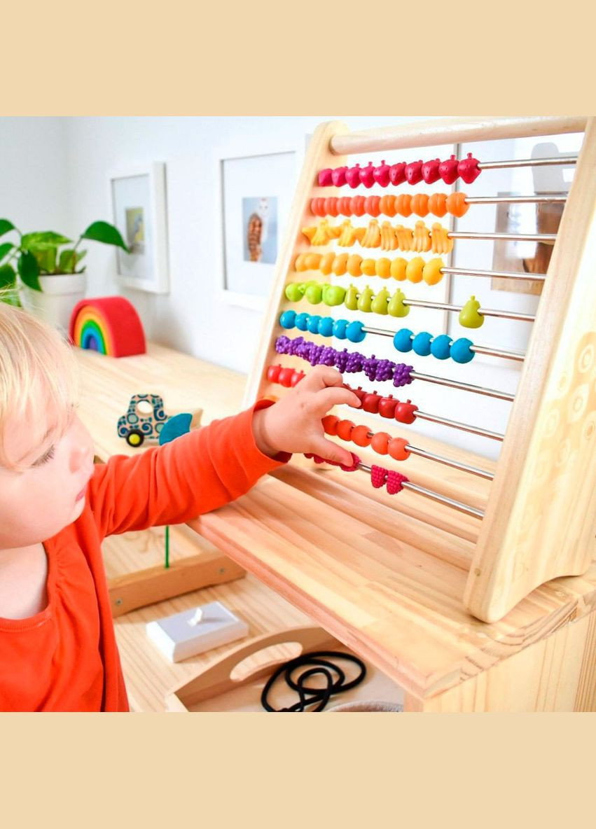 Развивающая деревянная игрушка-счеты - Тутти-Фрутти Battat (344449073)
