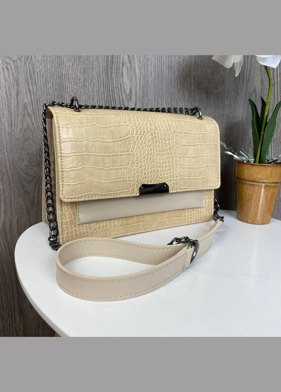 Женская мини сумочка клатч под рептилию No Brand (334730876)