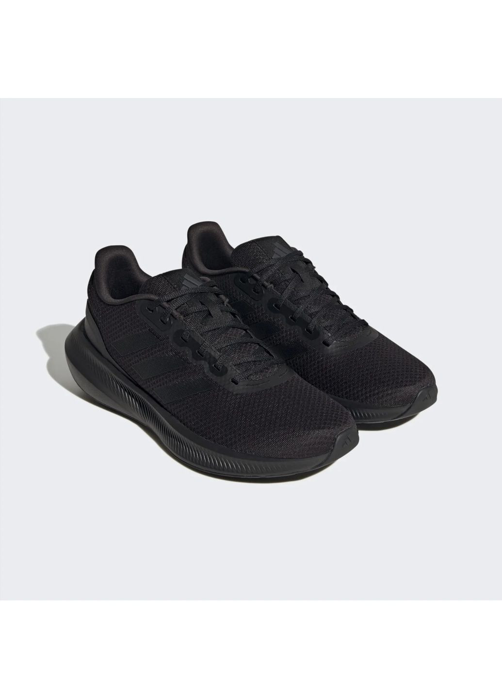 Чорні кросівки чоловічі runfalcon 3 shoes black hp7544 adidas