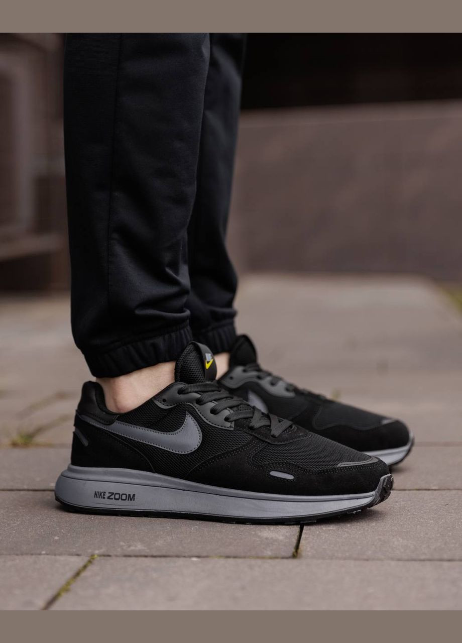 Чорні Осінні чоловічі кросівки No Brand