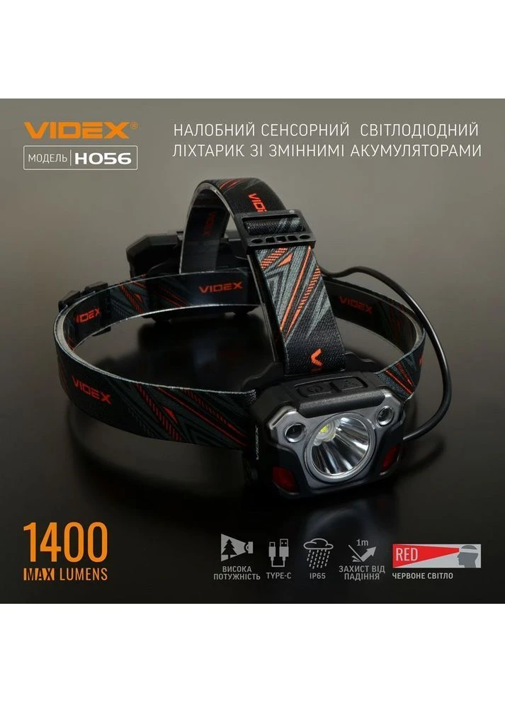 Налобный фонарь VLF-H056 [144606] Videx (400895277)