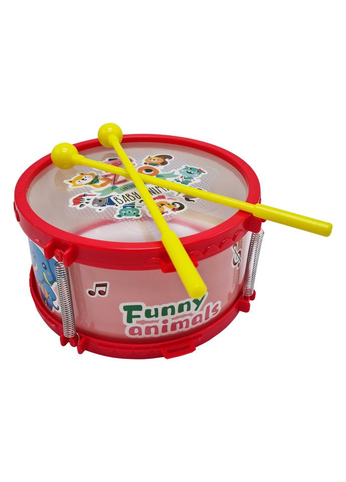 Детская игрушка Барабан 168-17C(Red) палочки 2шт 20см BMW (315875764)