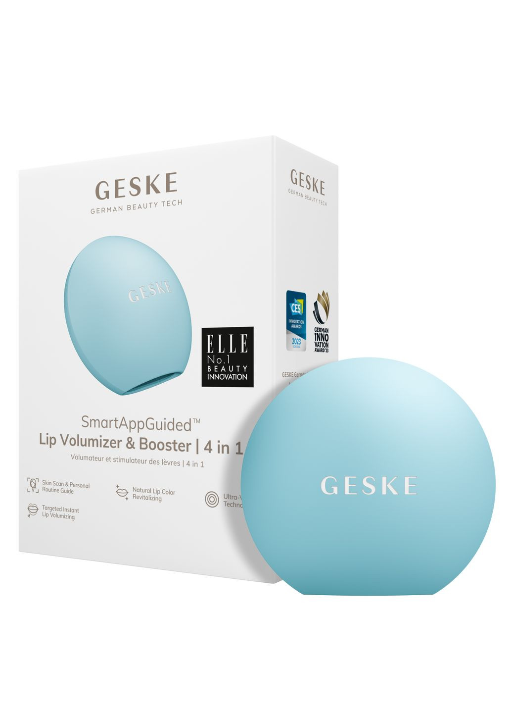 Устройство для увеличения объема губ Lip Volumizer&Booster 4в1 Small turquoise GESKE (341526080)