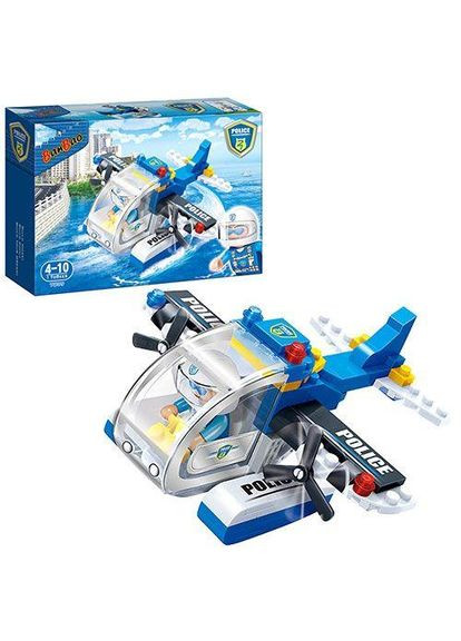 Детский пластиковый конструктор "Гидроплан", 112 деталей Banbao (368771865)