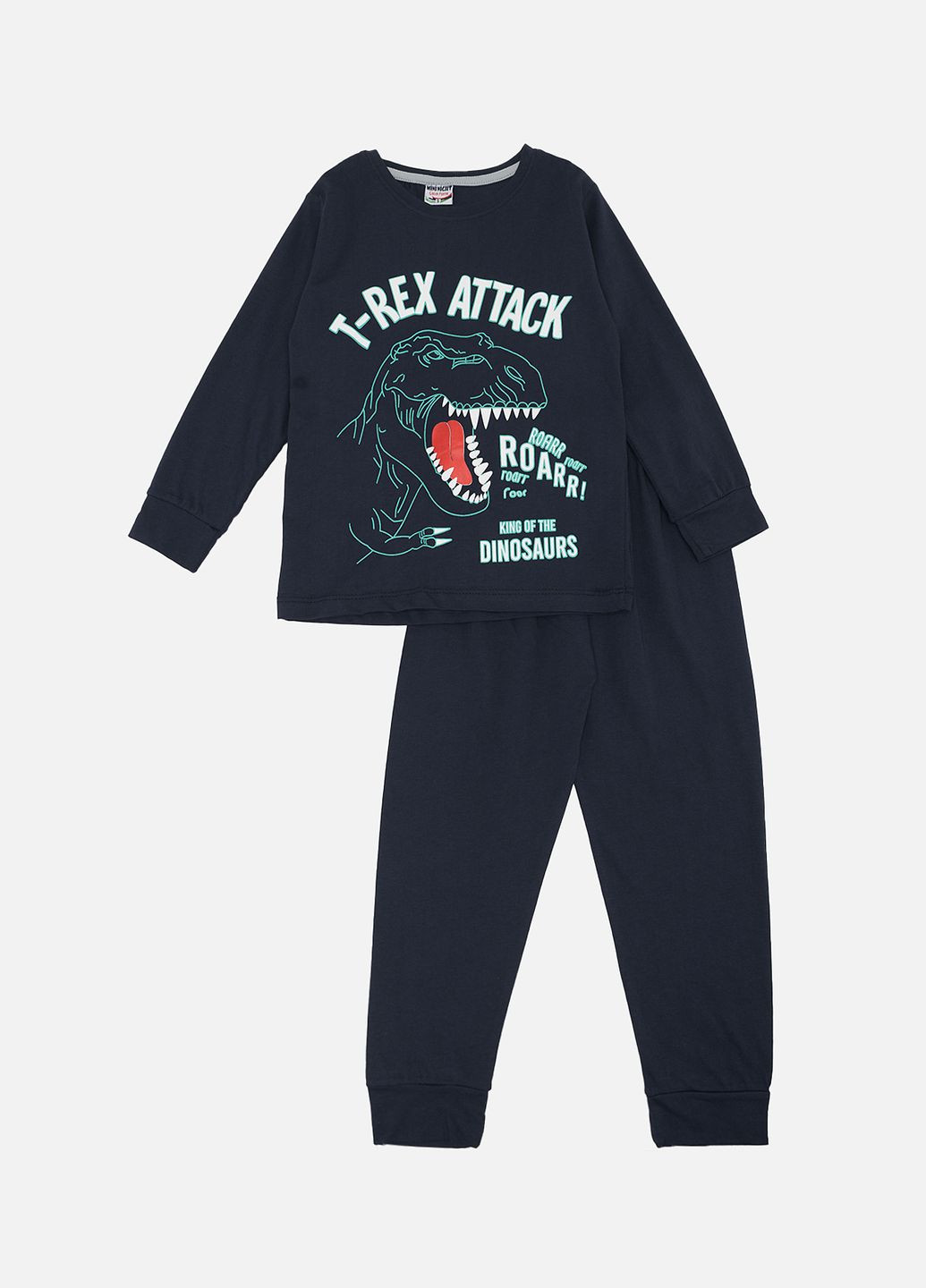 Темно-синя всесезон піжама для хлопчика колір темно-синій цб-00258553 MINI NIGHT