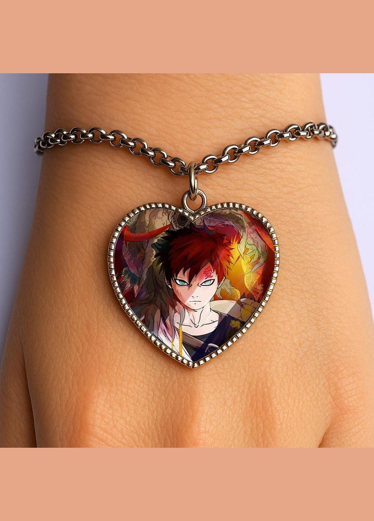 Браслет Аніме Наруто #005 (серце) No Brand (329330915)