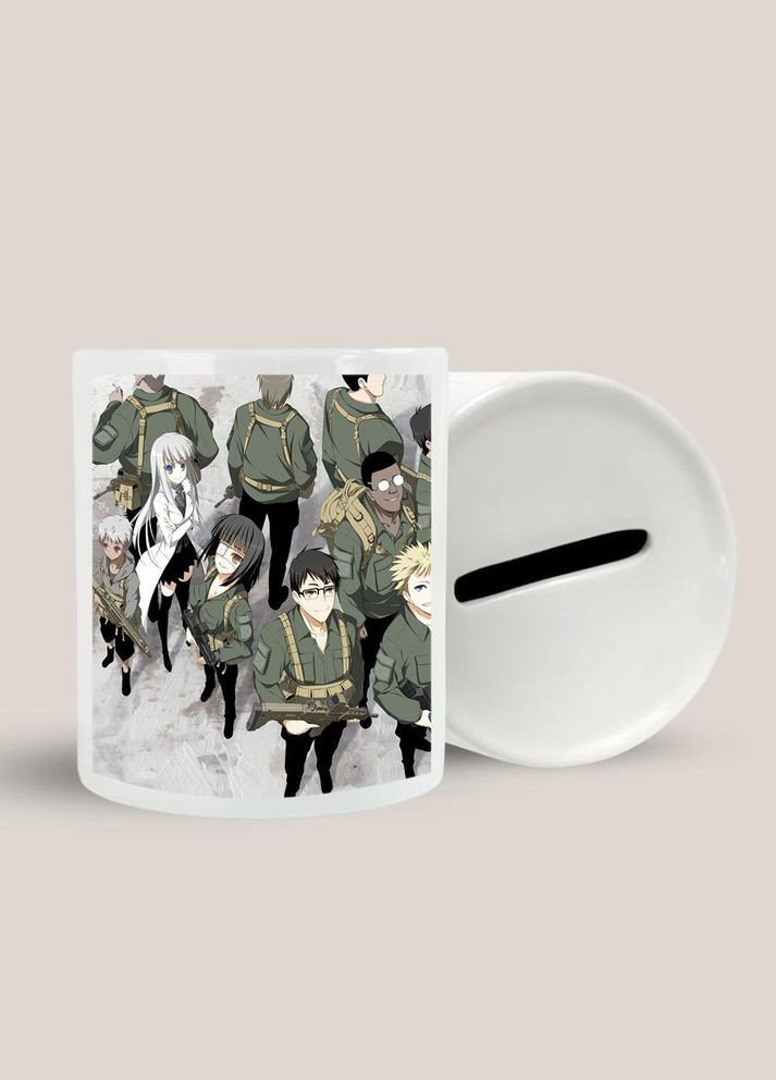 Копилка, копилка для денег Аниме Коллекция Джюнд Ито #0004 белая керамическая No Brand (315044184)