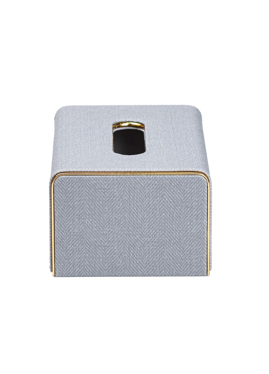 Серветниця горизонтальна 21х13х9 см для серветок на стіл Сірий HP-3-118G Yiwu (322136247)