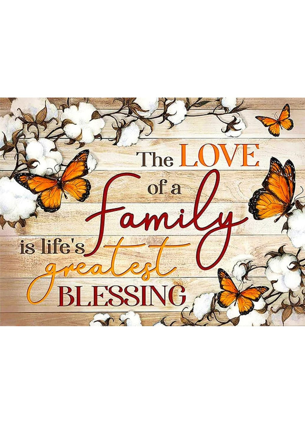 Алмазна мозаїка Сім'я см аплікація для творчості картина з стразами Strateg (369759907)