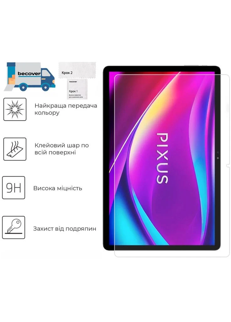 Скло захисне Pixus Combo 10.95" (m480489) BeCover Pixus Combo 10.95" (367069050)