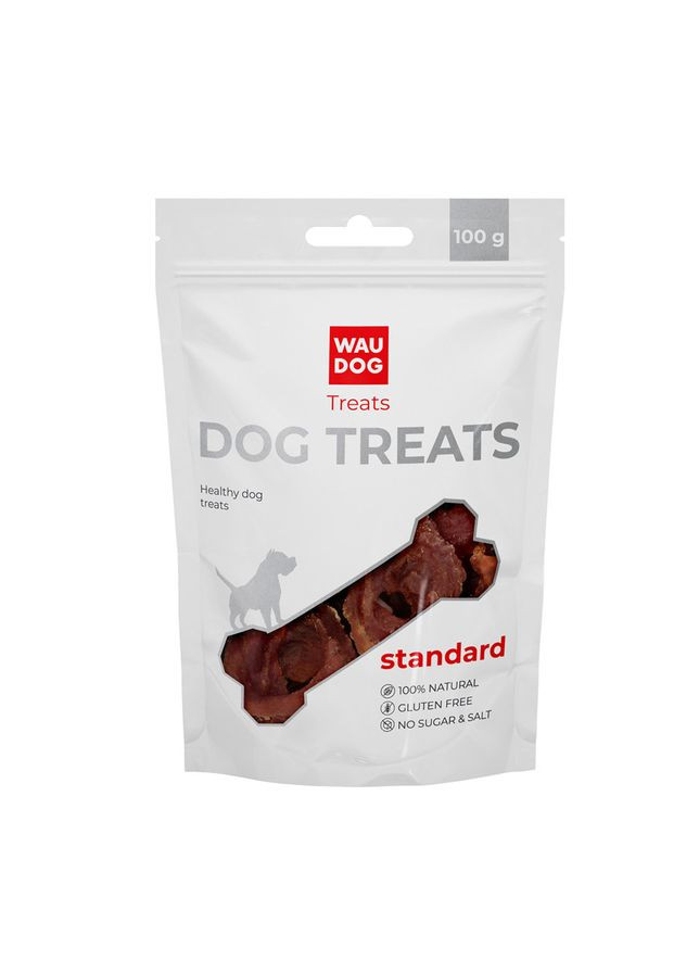 Ласощі для собак WAUDOG Treats "Качині кільця", No Brand (363201136)