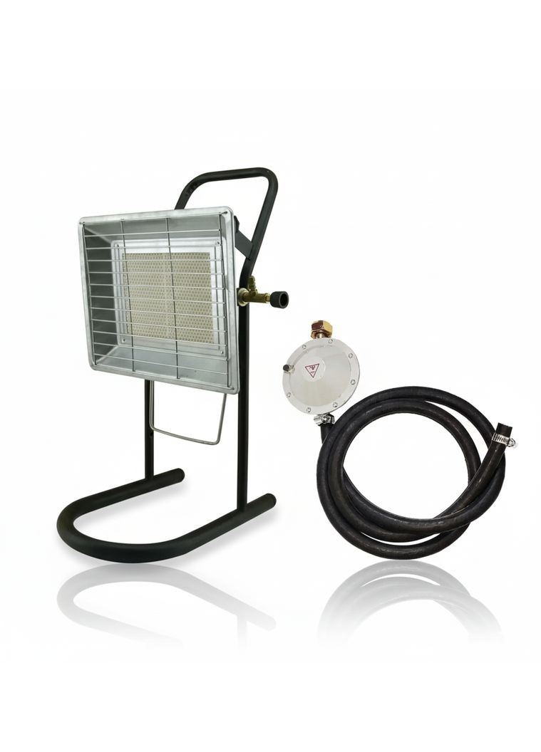 Газовий обігрівач Kamp Soba 3.5 кВт NG-310-P на ніжці + комплект підключення Nurgaz (369474386)