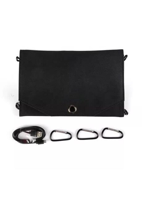 Панель солнечная складная портативная SPW17 30W Foldable Solar Panel Black VHG (334305016)