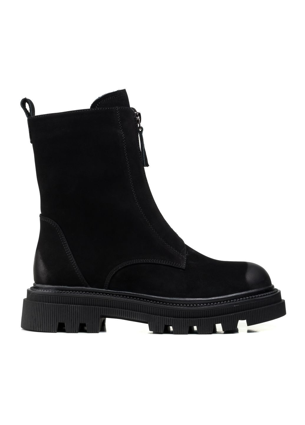 Зимние ботинки (1528ц) Polann из натуральной замши