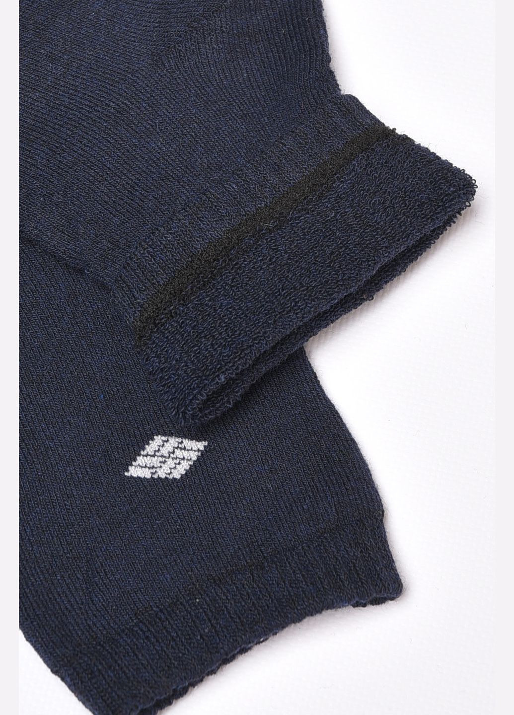Шкарпетки чоловічі махрові темно-синього кольору Let's Shop (292802724)