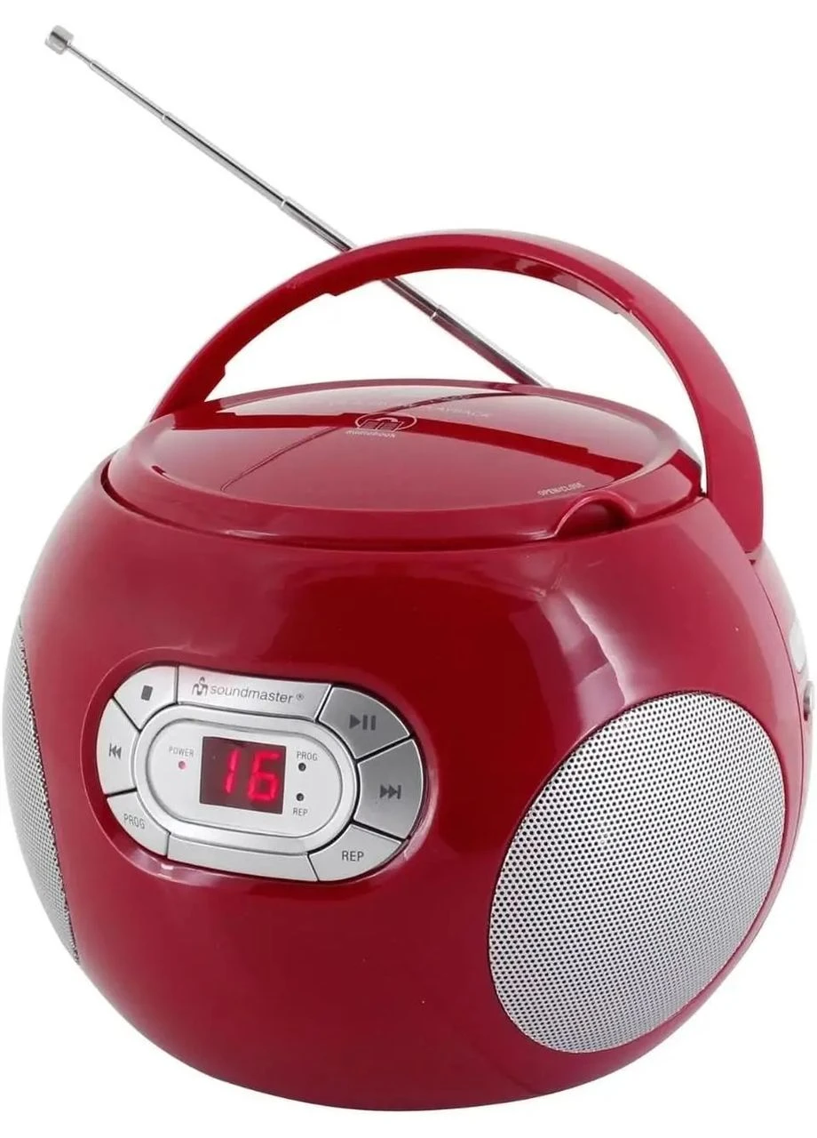 Бумбокс Soundmaster SCD2120RO з лоток останнього треку FM-радіо, Німеччина RW (400404448)