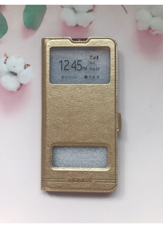 Чохол-книжка для Samsung Galaxy A60 2019 A606 Золотий Momax (359500091)
