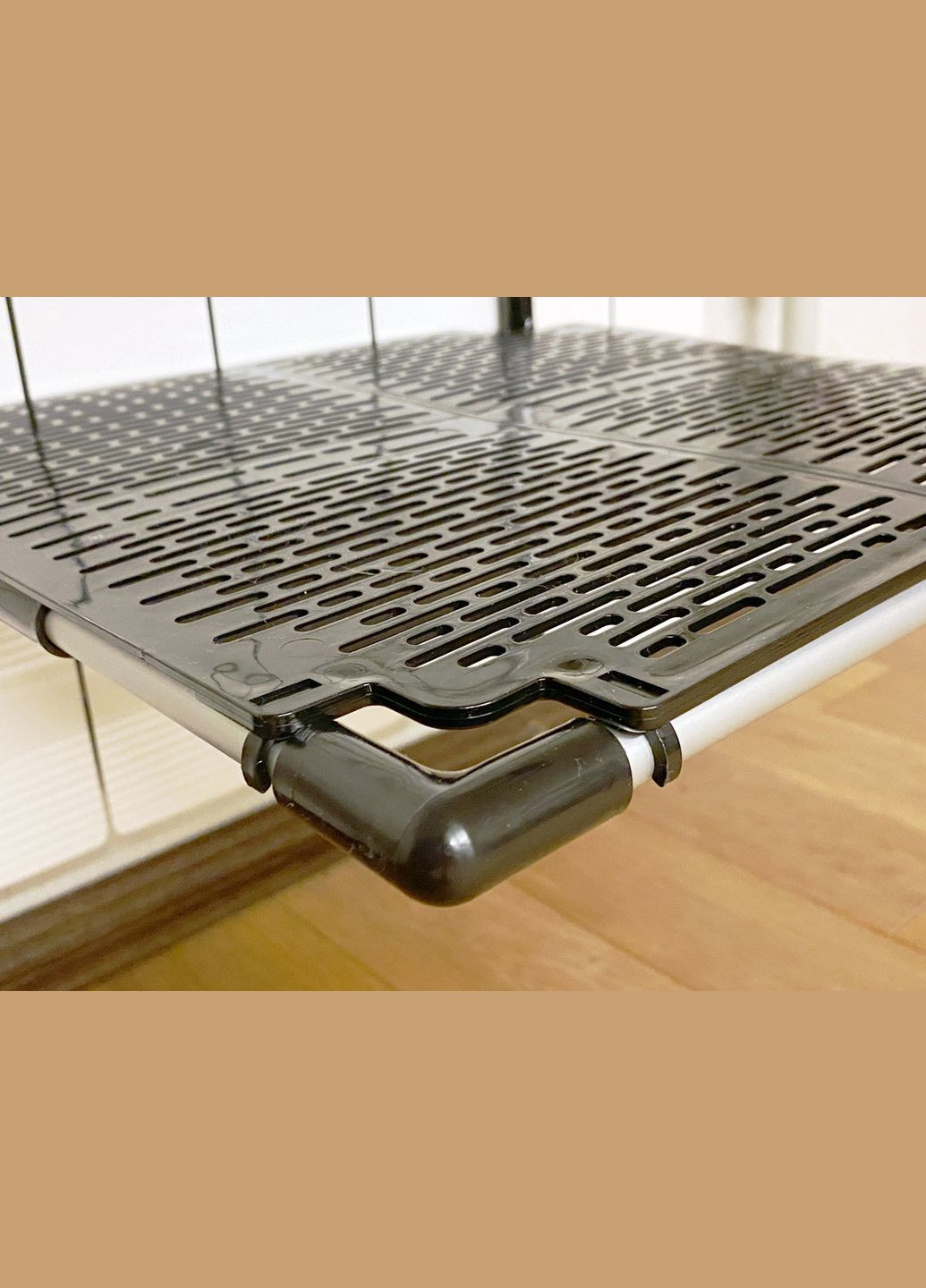 Регульована 2-поверхова металева сушарка для взуття та дрібних речей на батарею опалення Trol-2 Metaplant (300854236)