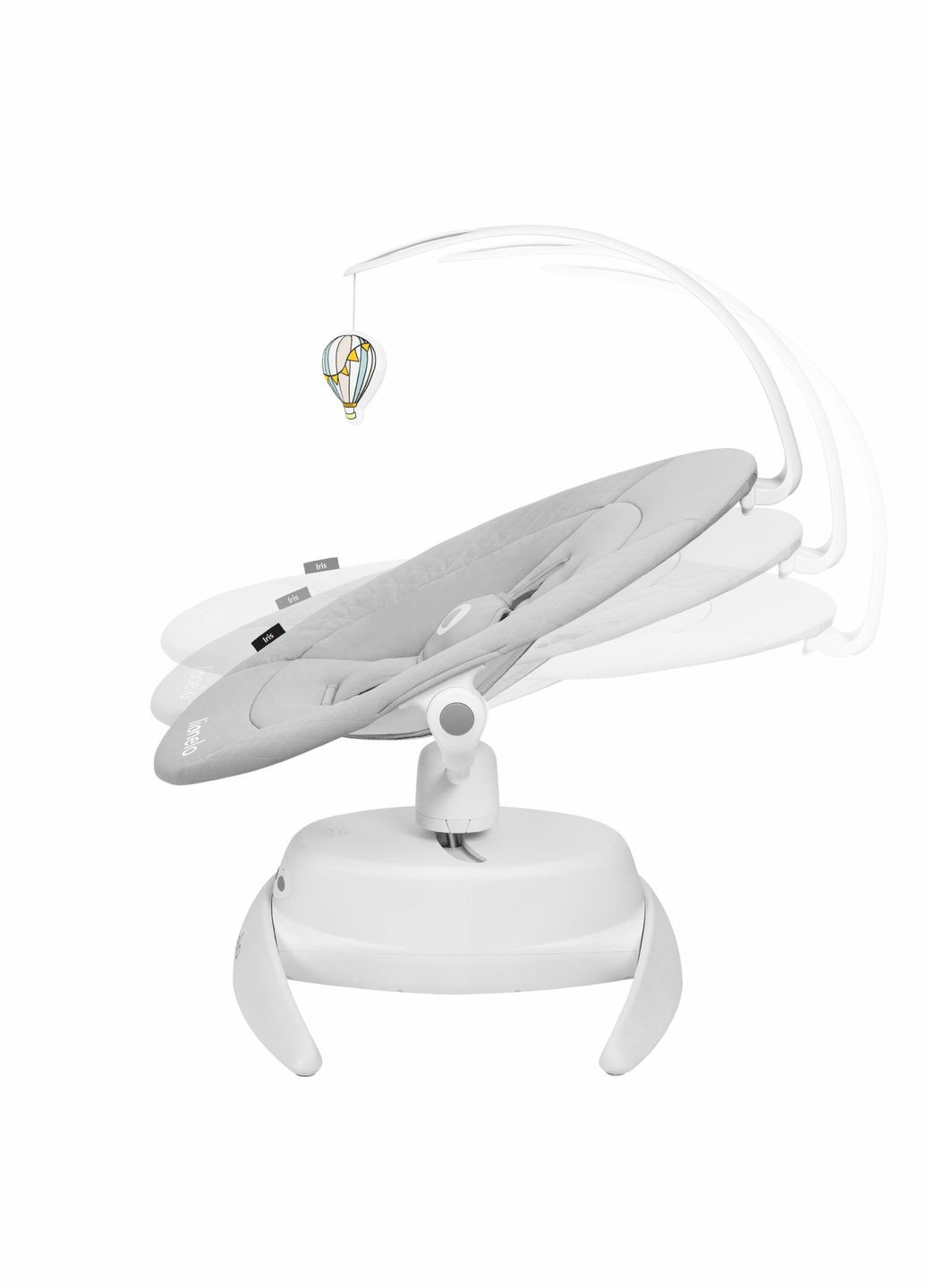 Кресло-качели IRIS GREY CONCRETE Lionelo (336383158)