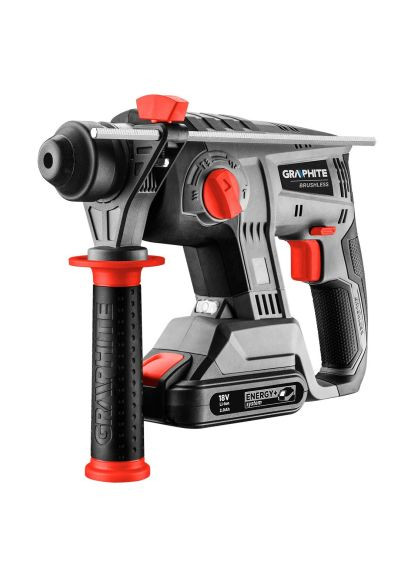 Перфоратор Energy+ SDS-plus, 18V, 2.2Дж, 2.26кг (без АКБ и ЗУ) (58G027) Graphite Energy+ SDS-plus, 18V, 2.2Дж, 2.26кг (без АКБ та З (358066713)