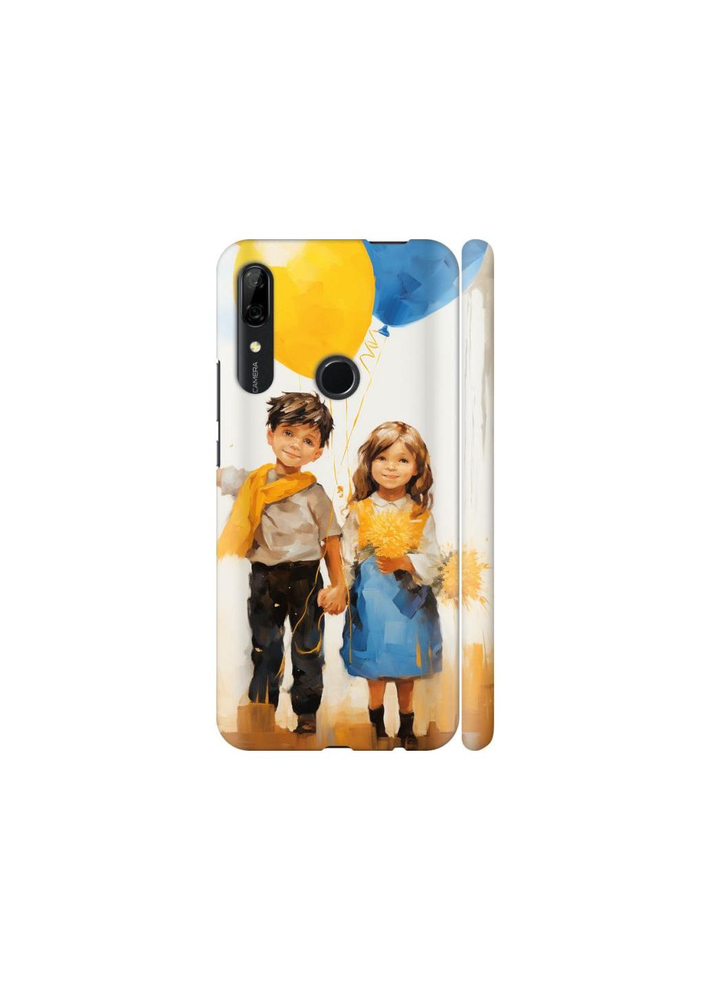Чехол на Huawei P Smart Z Дети с шариками MMC (282940224)