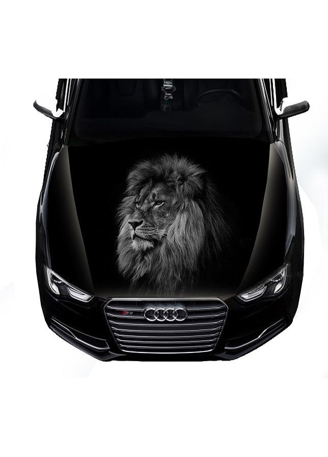 Наклейка на лобове скло 3D TUNING STUDIO Сітроен 1350х200х0.080мм No Brand (362497945)