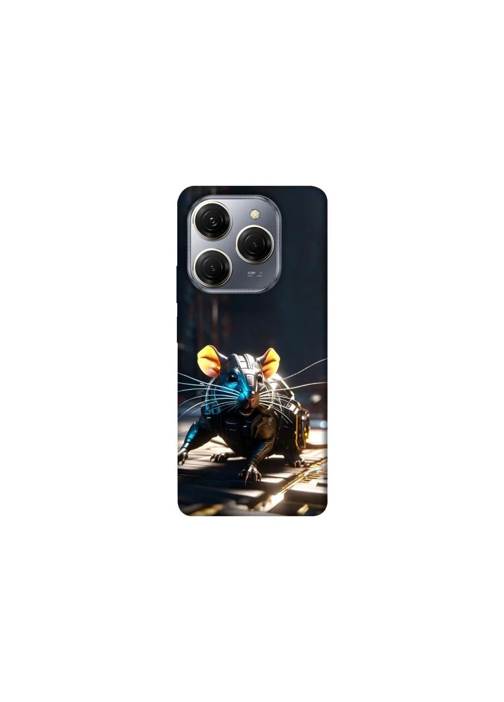 Чехол на TECNO Spark 20 Pro Cyber rat Frontalka (375906911)