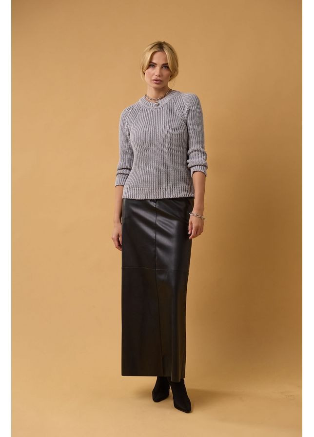 Серый джемпер 2765 молочный Triko Bakh