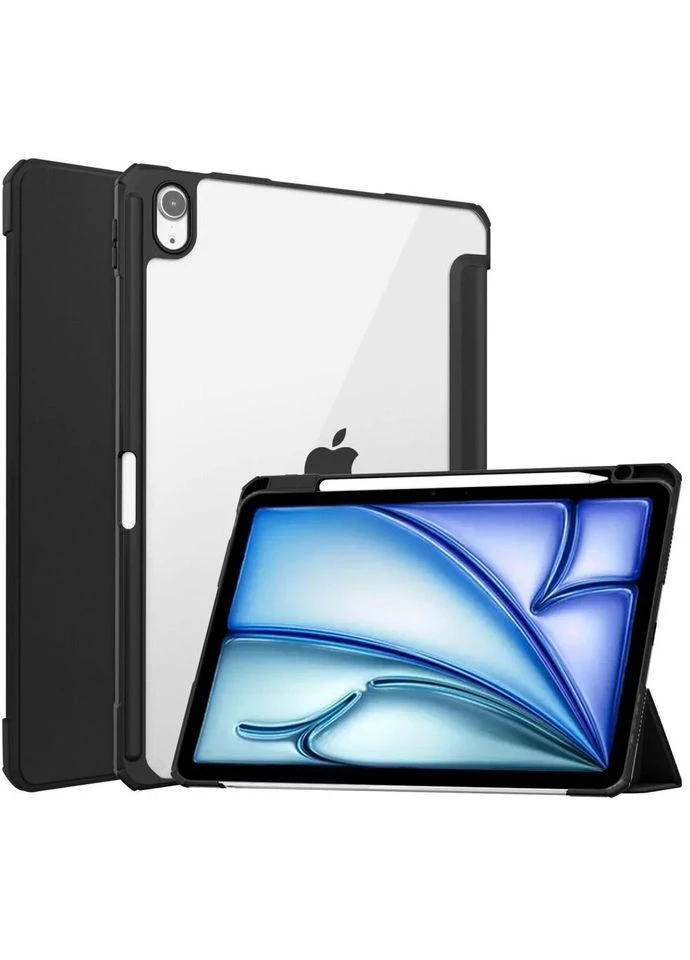 Чехол-книжка Soft Edge TPU с креплением Apple Pencil для Apple iPad Air 11 M2 2024 11" Black (711702) BeCover (398123636)
