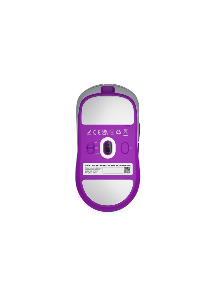 Мышка Quasar 3 Ultra 8K Wireless White (HTM771) Hator (323135455)
