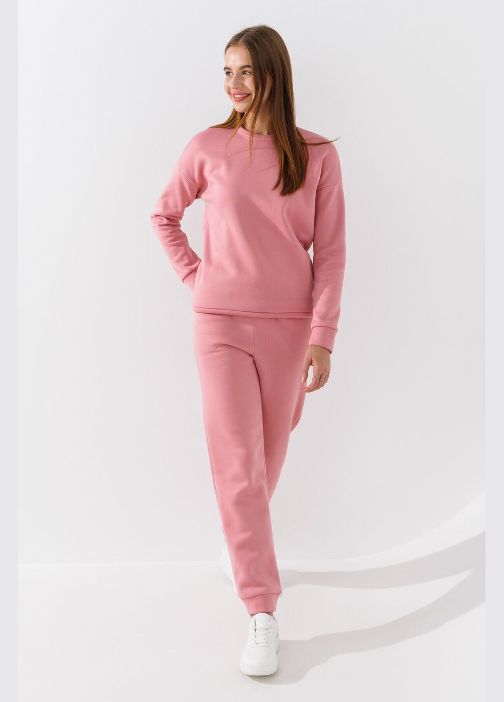 Спортивные штаны женские 840 Пудровый shop (2000990753083) No Brand (362901256)