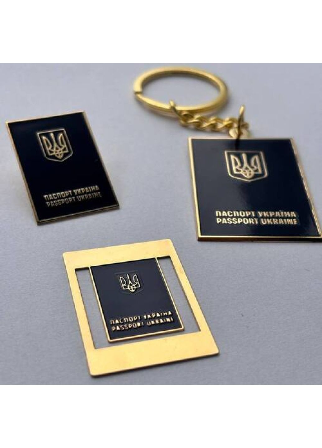 Набор иконок + брелок + закладка Паспорт Dobroznak (366432182)