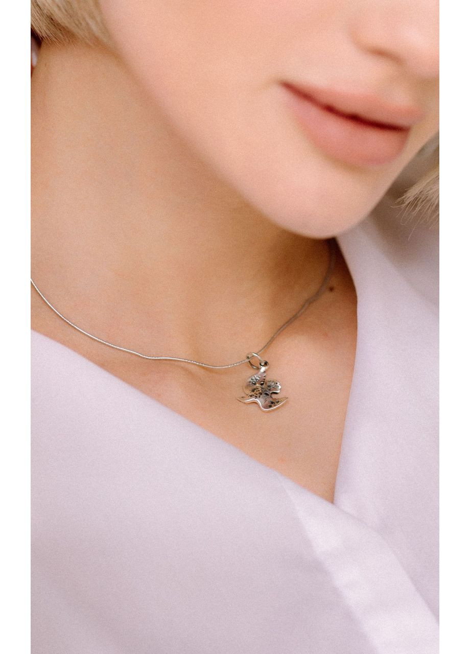 Кулон серебрянный с птицей Голубка 925 Skifska Etnika (364202732)