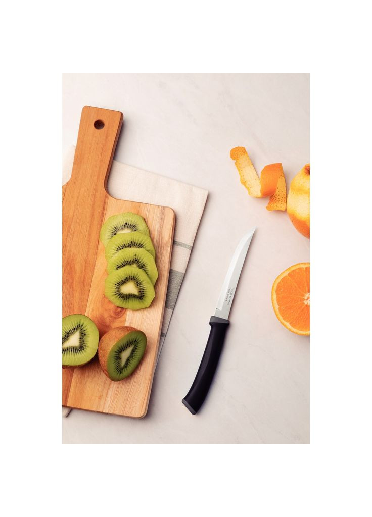 Набір ножів (m309533) Tramontina Felice Black Steak Straight 127 мм 2 шт (366567915)