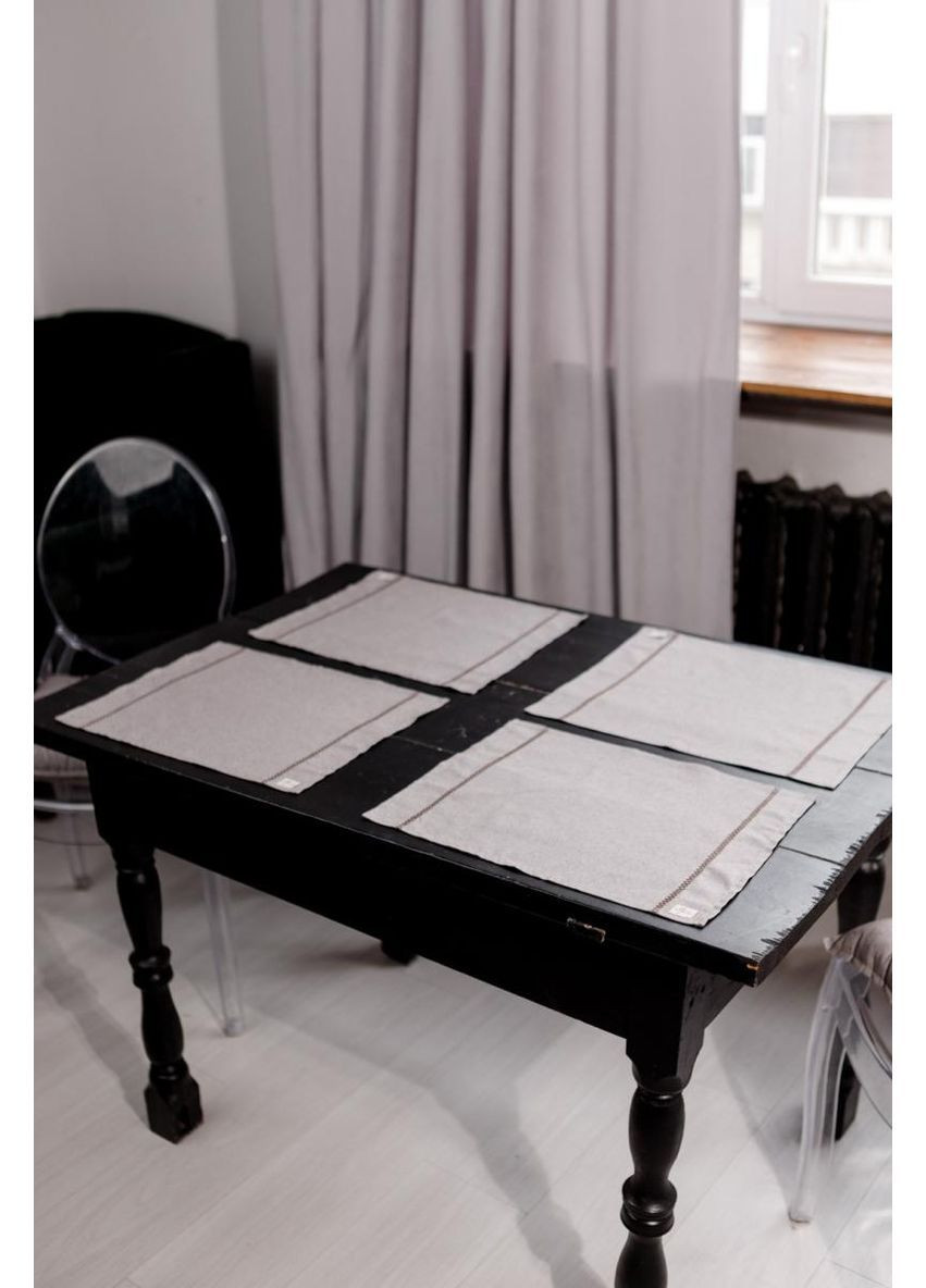 Салфетка на стол RINO 35х45 см Коричнево-бежевый Прованс (372600531)