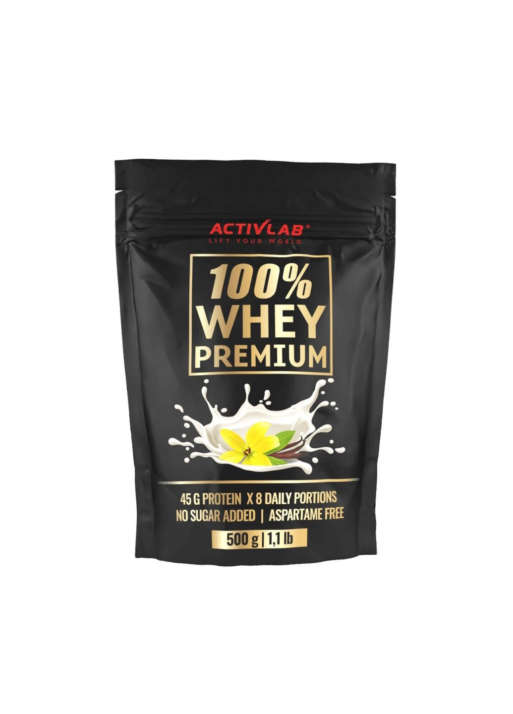 Протеїн 100% Whey Premium, 500 грам Ваніль ActivLab (293420125)