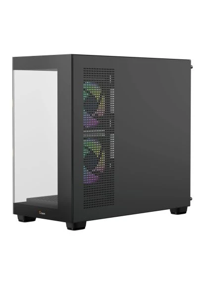 Корпус для ПК (GAMMA-C52-BKD300XX-GL) Ocypus GAMMA C52 BK ARGB (379178821)