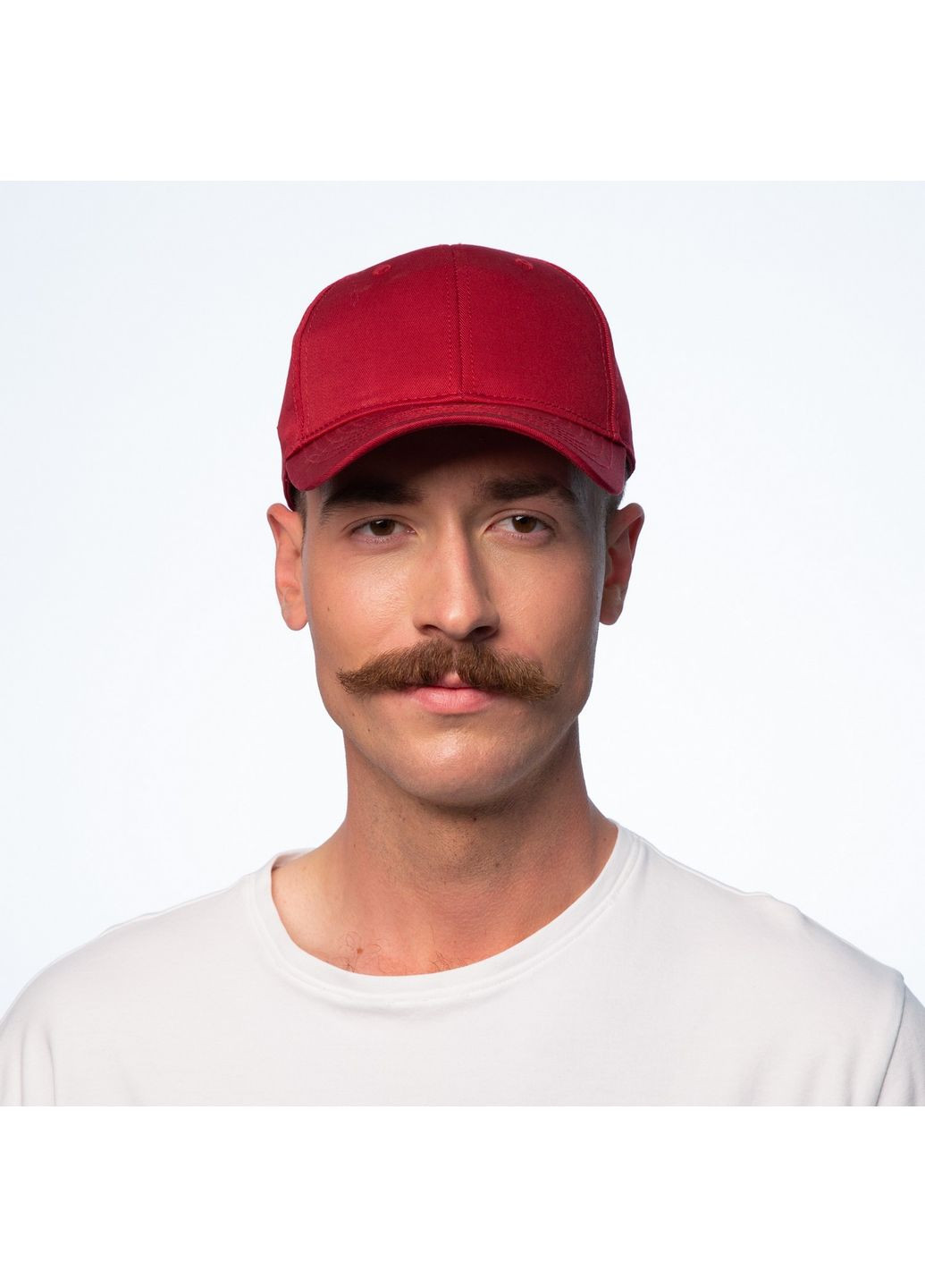 Бейсболка з регулятором чоловіча котон бордова CHRISTIAN 945-068 LuckyLOOK 945-068M (322790640)