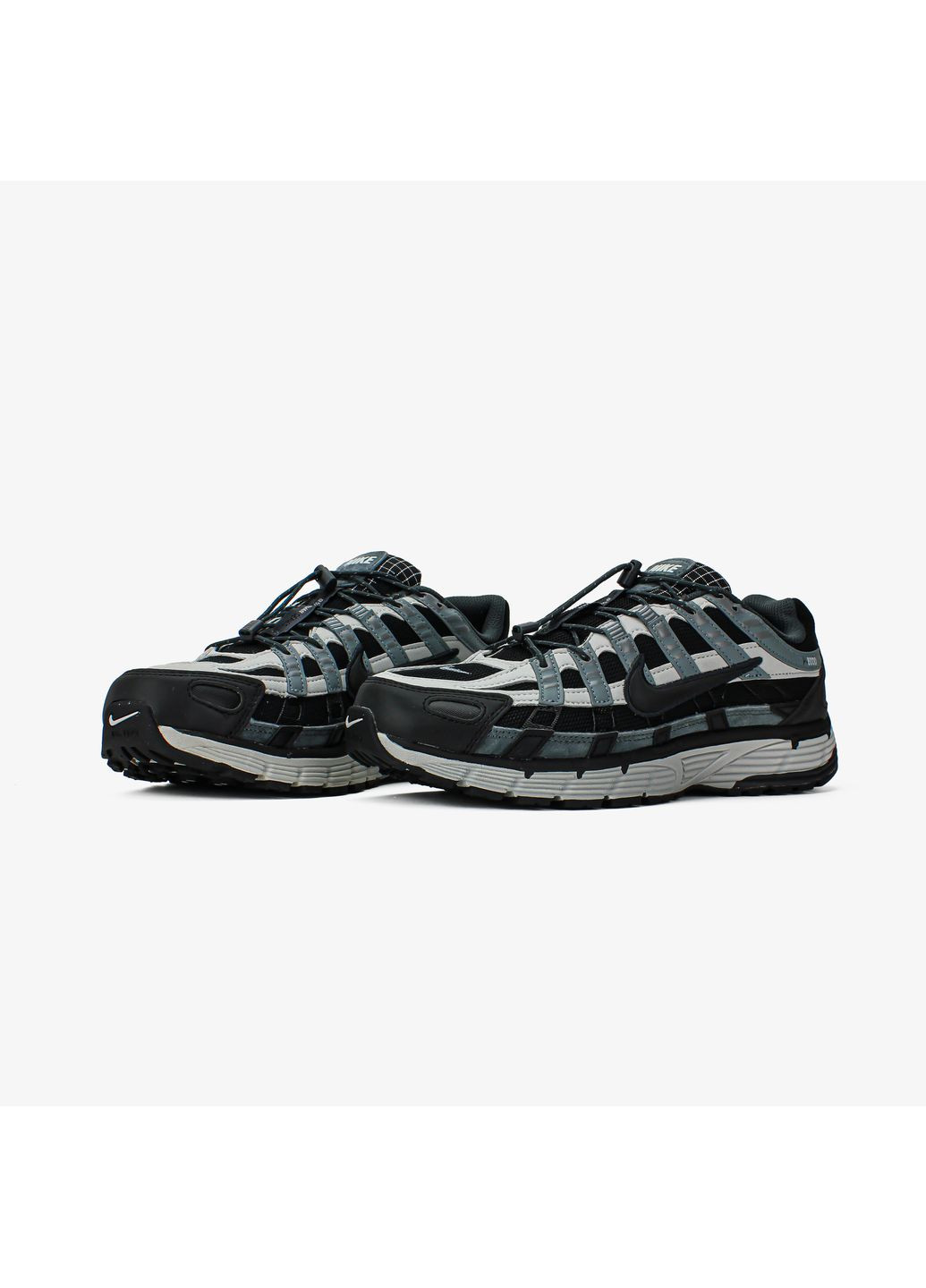 Кросівки жіночі і чоловічі Nike P-6000 Black Grey Blue | Найк Р-6000 чорні No Brand чорні демісезони (367848927)