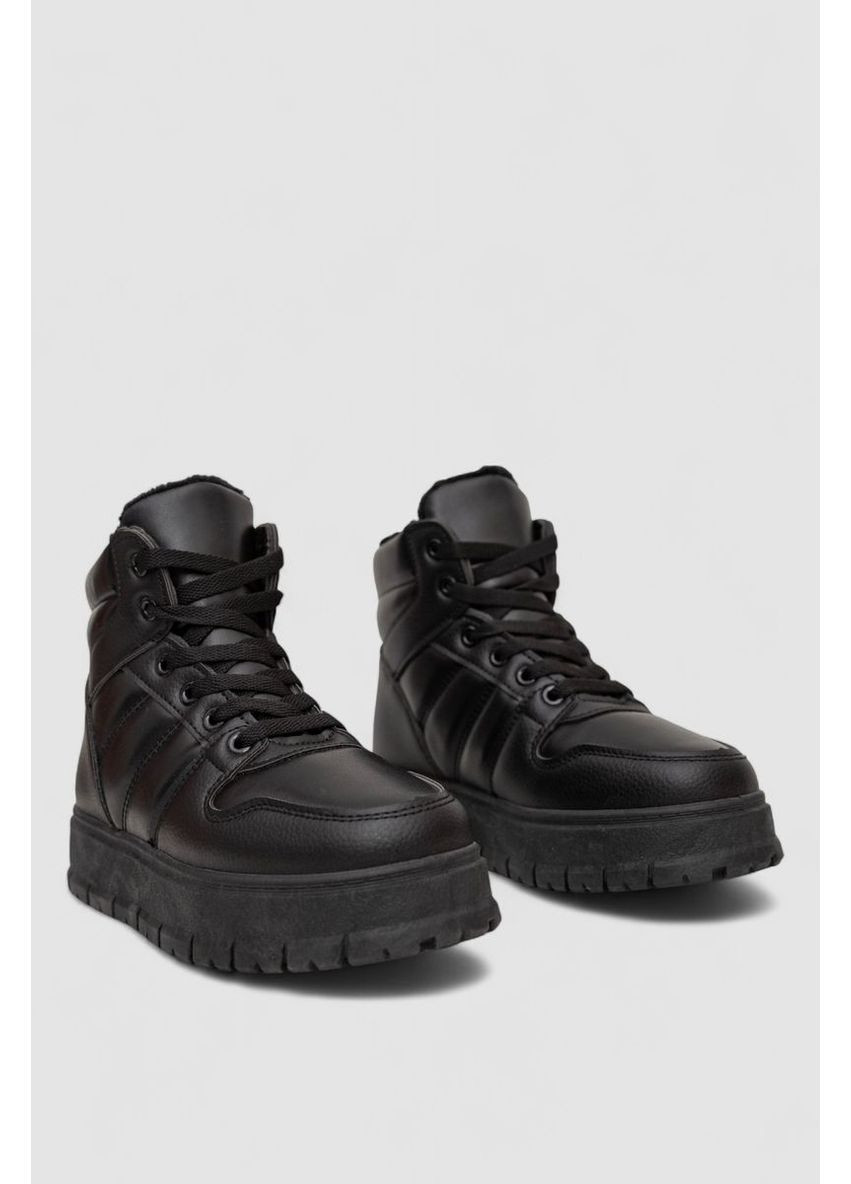 Кроссовки женские зимние Stilli 248RBL2 чёрные зима (366690254)