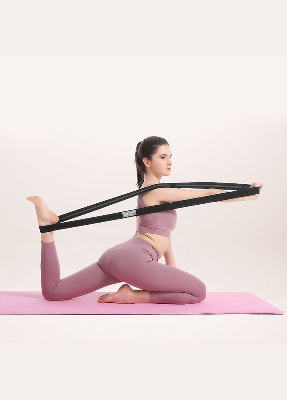 Набір гумок для фітнесу RB-3609 3 шт Green+Pink+Violet 3 шт. AOLIKES (352012526)