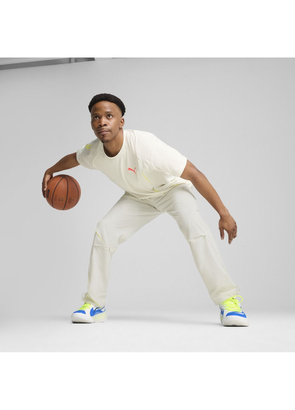 Сіра футболка all-pro tee men Puma