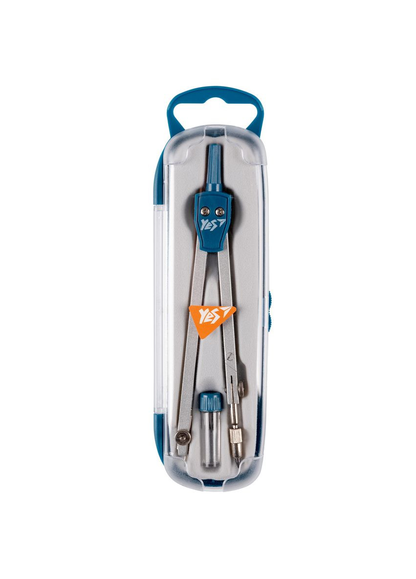 Циркуль в футляре с запасными грифелями 220094 3 предмета Yes (364102841)