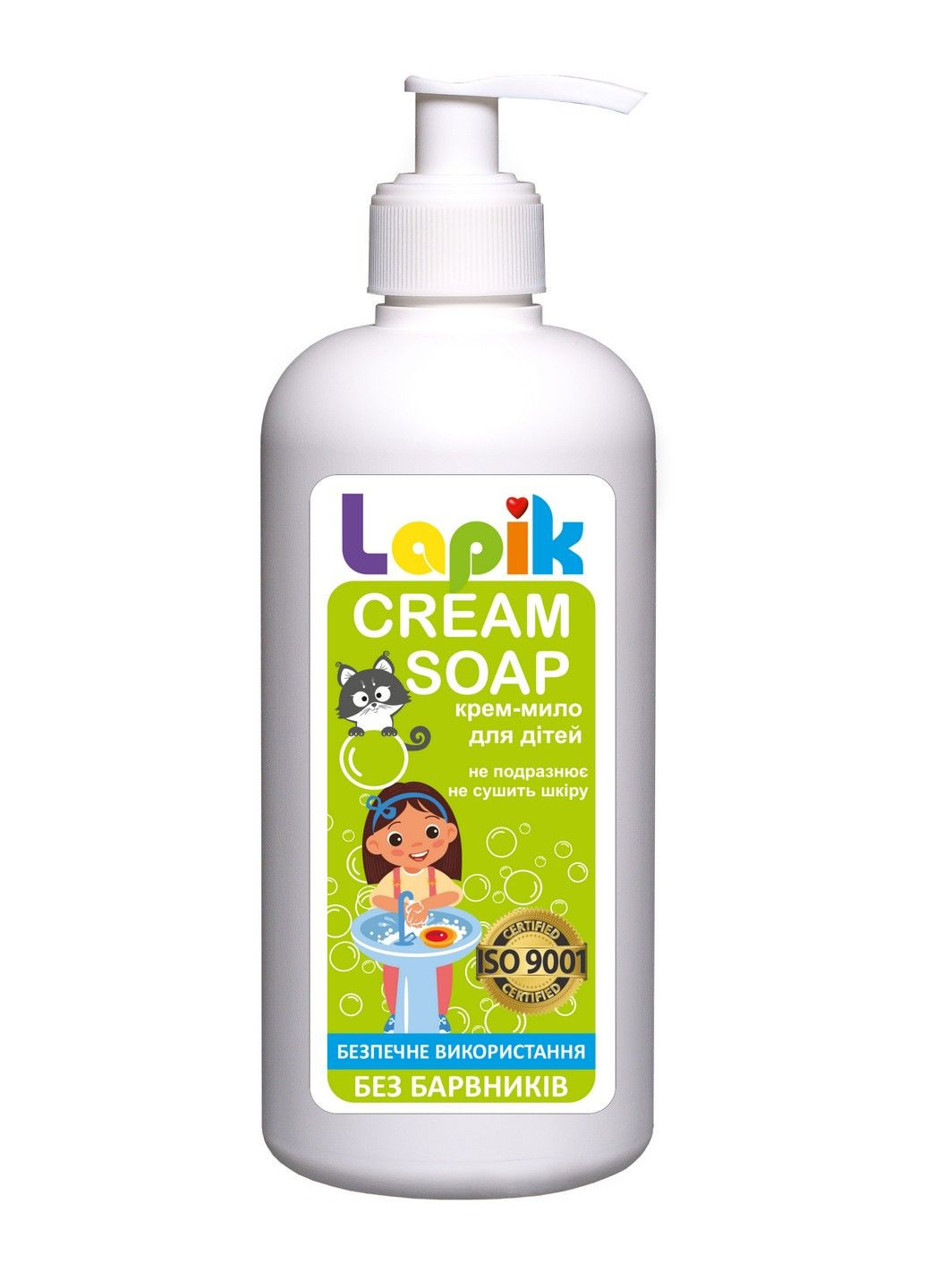 Крем-мыло для детей Lapik без аромата 500 мл Nata Group (278075965)