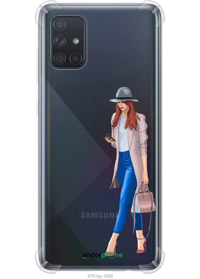Чохол на Samsung Galaxy A71 2020 A715F Дівчина 1 "4751sp-1826-70447" Endorphone (375772216)