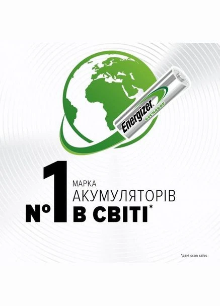 Акумулятор Ni-Mh R6 2300mAh 4bl Extreme (Сріблястий) Energizer (335834754)